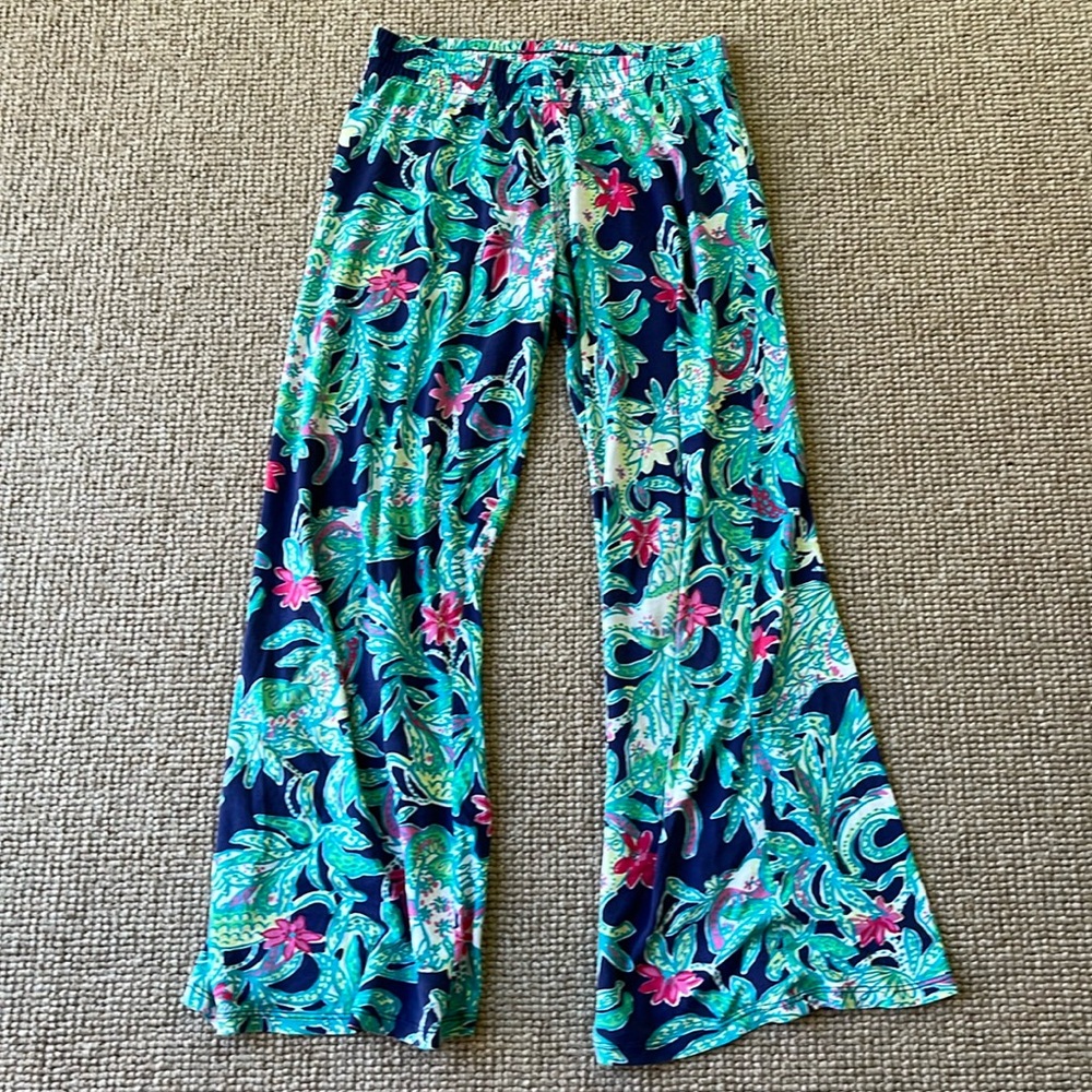 Lilly Pulitzer cotton lounge pants girls sz L